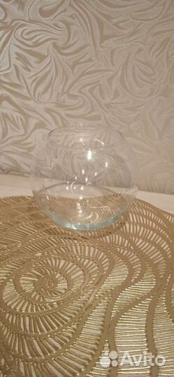 Ваза шар, аквариум