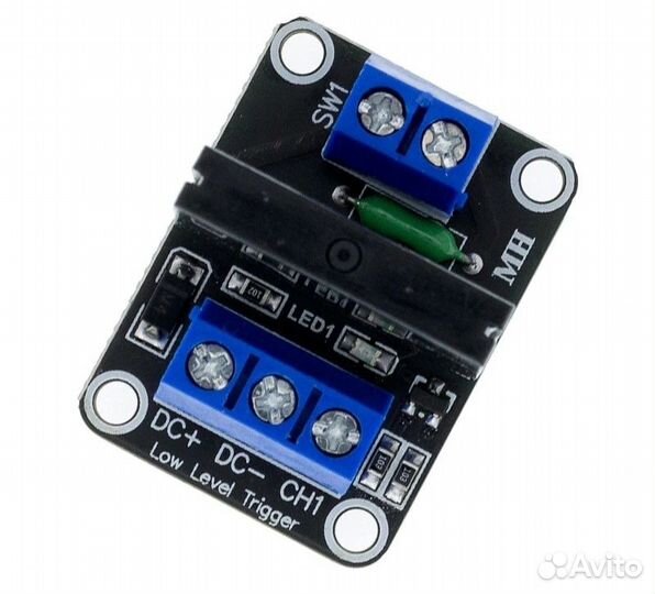 Твердотельный релейный модуль для arduino