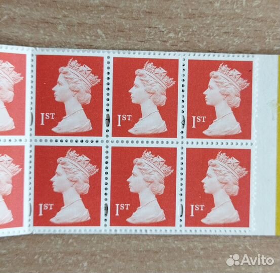 Марки Великобритании королева Елизавета 1999 год
