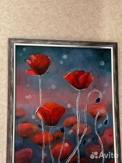 Картины маслом на холсте оформленные в раму