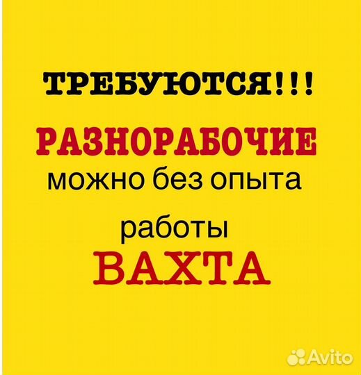 Работа вахтой без опыта