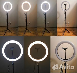 Кольцо-подсветка 30 см с треногой Ring Fill Light