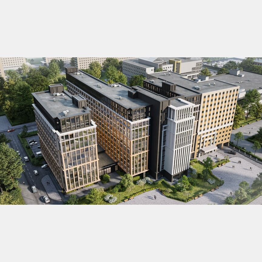 Апартаменты-студия, 39,3 м², 12/13 эт.