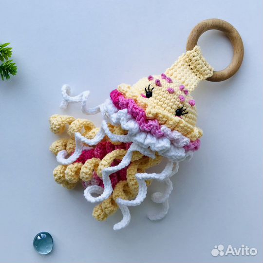 Грызунок-погремушка Медуза