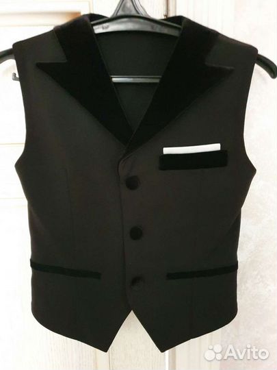 Рубашка латина, жилет и брюки для танцев