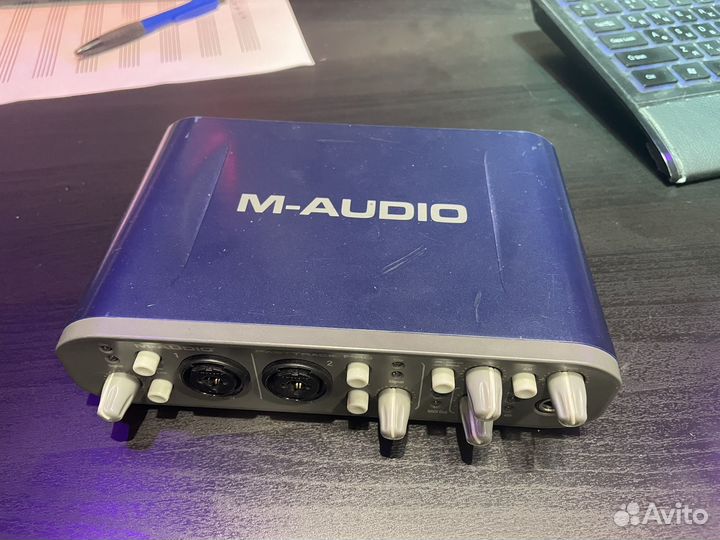 M audio fast track pro