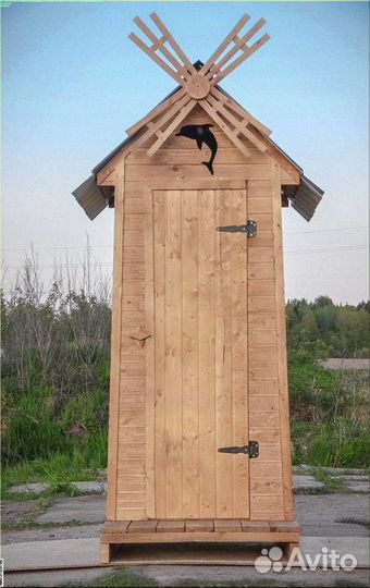 Уличный туалет с установкой З878