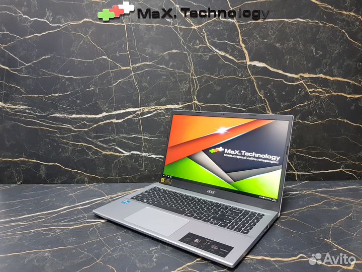 Мощный Acer на Core i3-1215U 8Gb/256Gb 15.6