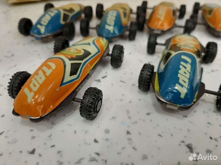 Машинки СССР старт новые 6шт