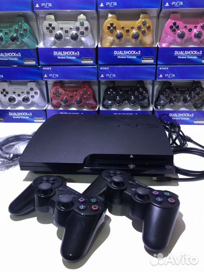 Sony PS3 slim прошитая 320 Gb