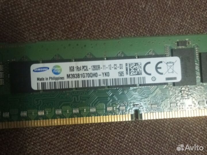 Оперативная память ddr3 8 gb samsung