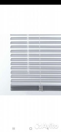 Жалюзи горизонтальные алюминиевые, 2 шт