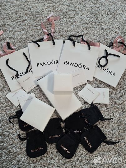 Пакетики и коробочки пандора