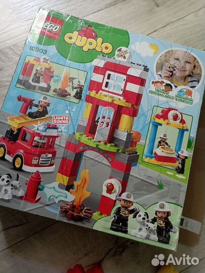 Лего Дупло Lego duplo пожарная станция