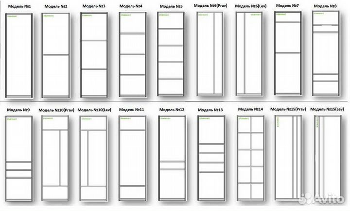 Стеклянные перегородки