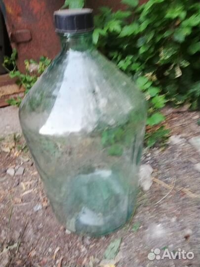 Бутыль СССР с крышкой и без 20 литров