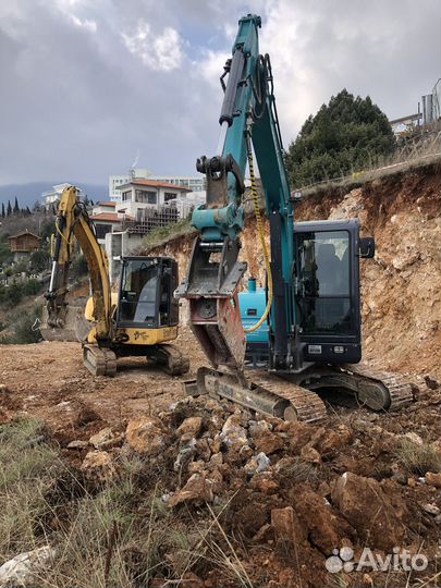 Услуги мини экскаваторов