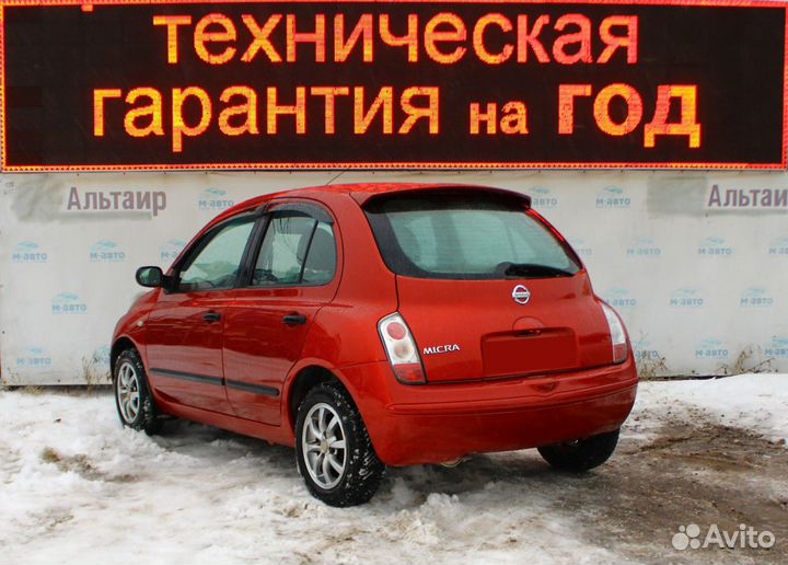 Nissan Micra 1.2 AT, 2007, 187 000 км