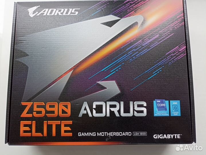 Материнкая плата Gigabyte Z590 aorus elite