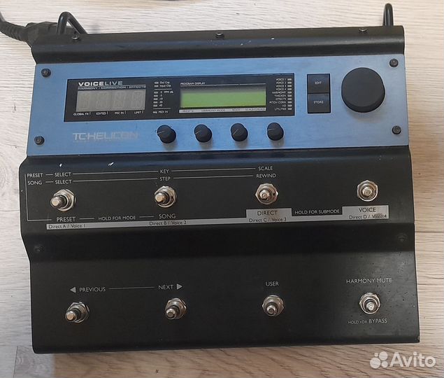 Вокальный процессор TC Helicon Voicelive