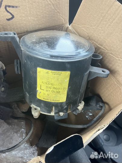 Противотуманки Приора 1