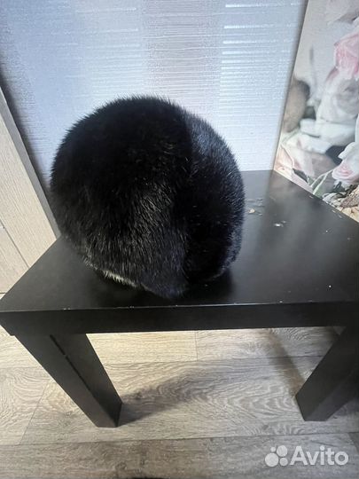 Берет женский норковый