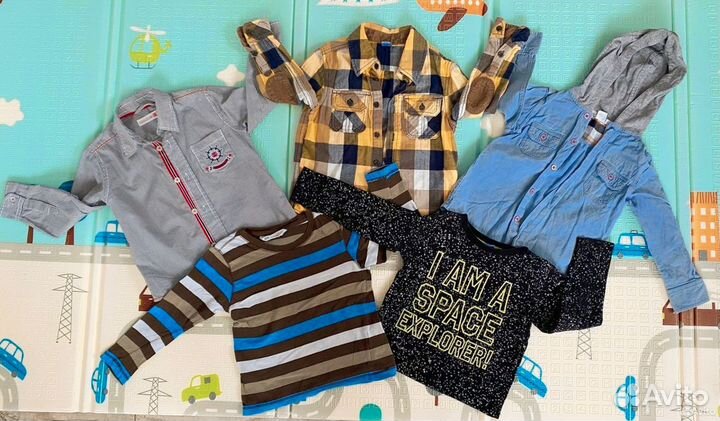 Вещи на мальчика пакетом 98
