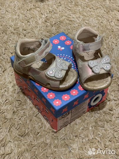 Босоножки kapika на девочку 18р