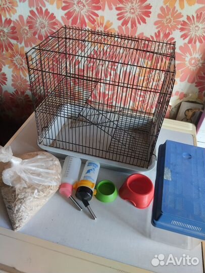 Клетка, полка, переноска