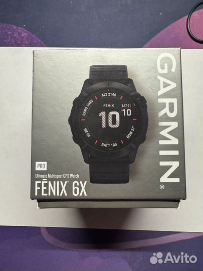 Продаю часы Garmin Fenix 6x pro