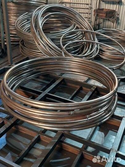 Услуги трубогиба, гибка круглой и профильной трубы