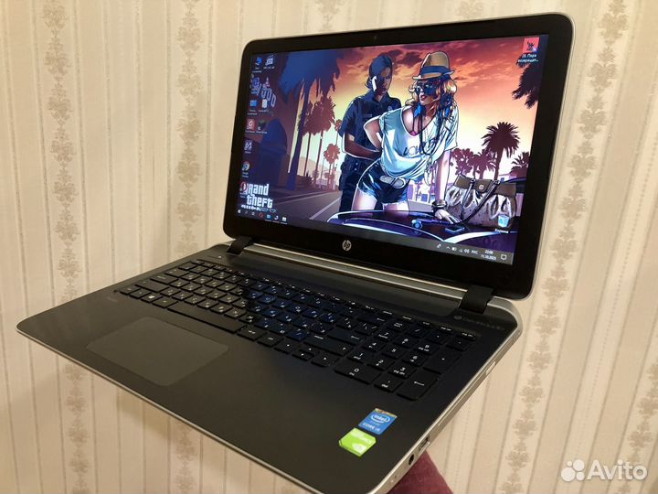 Игровой HP - большой экран FullHD/Core i5 /SSD