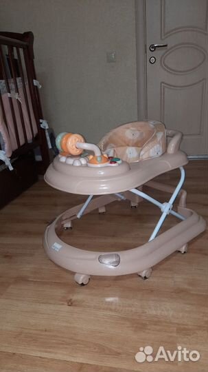 Ходунки-каталка детские музыкальные HB