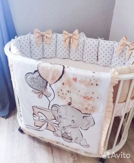 Бортики в детскую кровать