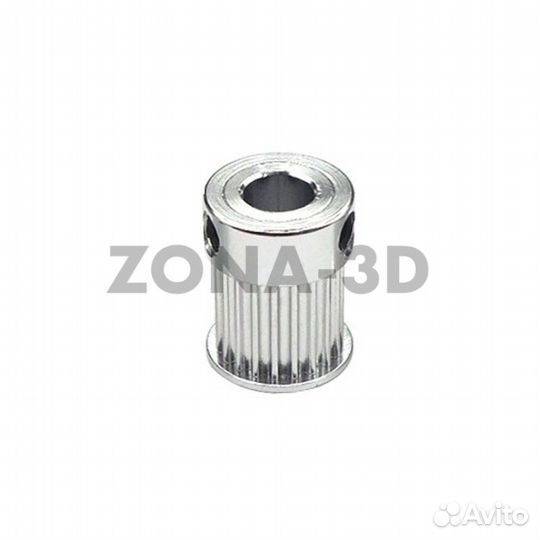 Зубчатый шкив для ремня GT2-10 D6.35 мм; 20 зуб