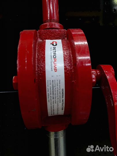 Роторный бочковой насос для дт, масла, керосина Pe