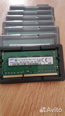 Samsung Ddr3l 8gb 1,35v новая