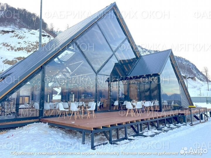 Мягкие окна пвх по вашим размерам