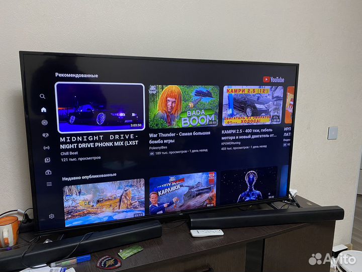 Телевизор Smart TV 55’ (140 cм) TCL l55p65us