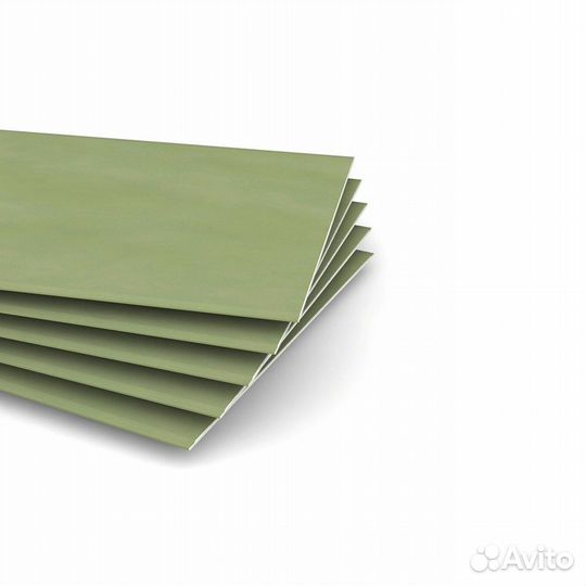 Гипсокартон влагостойкий gifas гклв 2500х1200х12,5