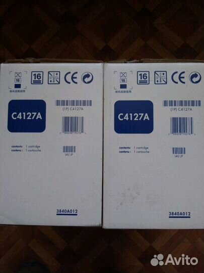 Картриджи HP 27А