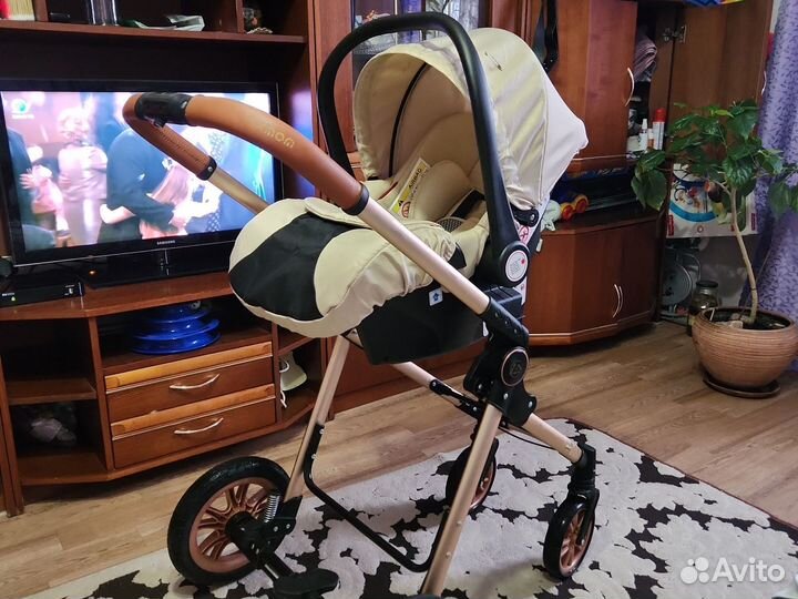 Коляска luxmom v9 3 в 1