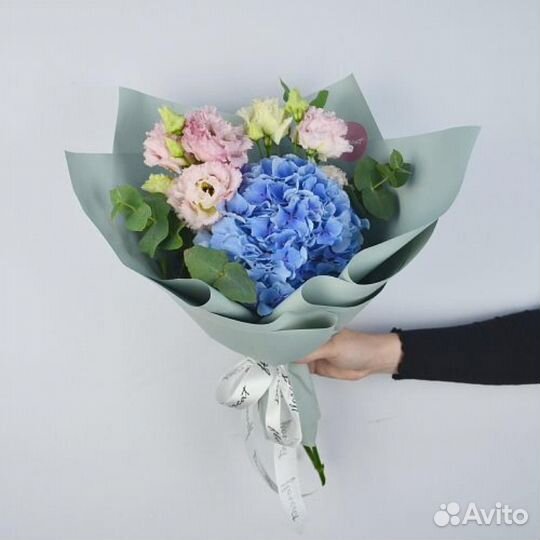 Букет цветов гортензия/ композиция с гортензией