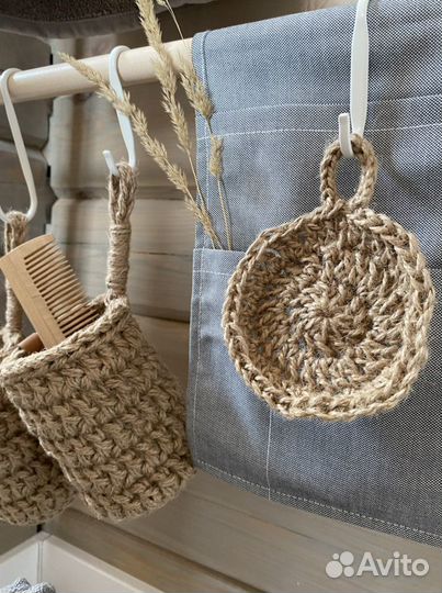 Эко губка из джута