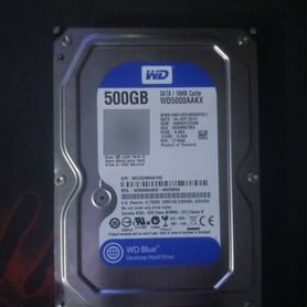 Жёсткий диск WD blue 500Gb