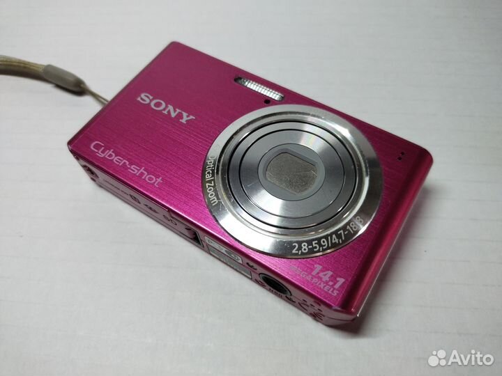 Sony Cyber-shot DSC-W610 Pink Vintage Cam