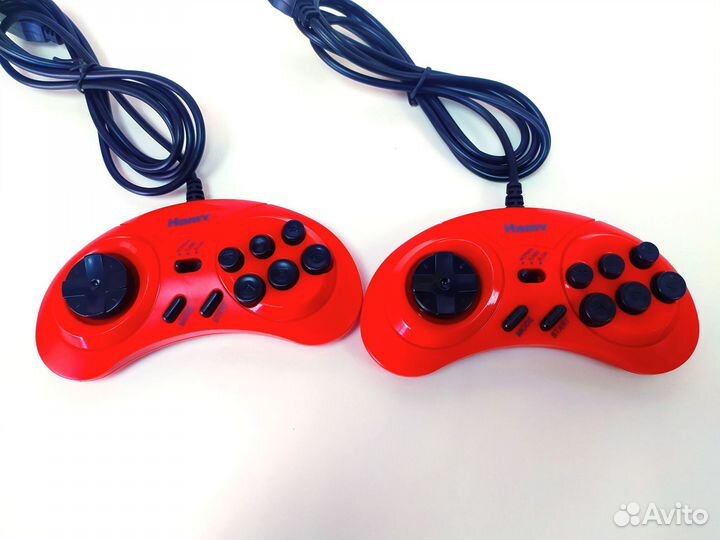 Игр. приставка Hamy 4 350 игр, 2 джойстика красная