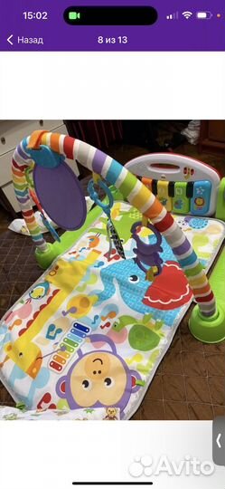 Коврик с пианино