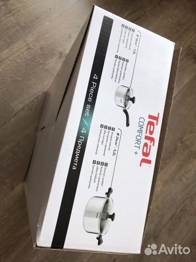 Набор посуды Tefal(новый на гарантии)