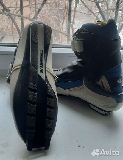 Лыжные ботинки salomon sns